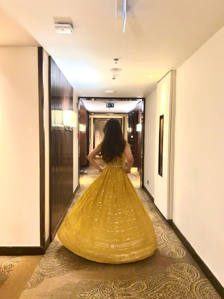 twirl in yellow