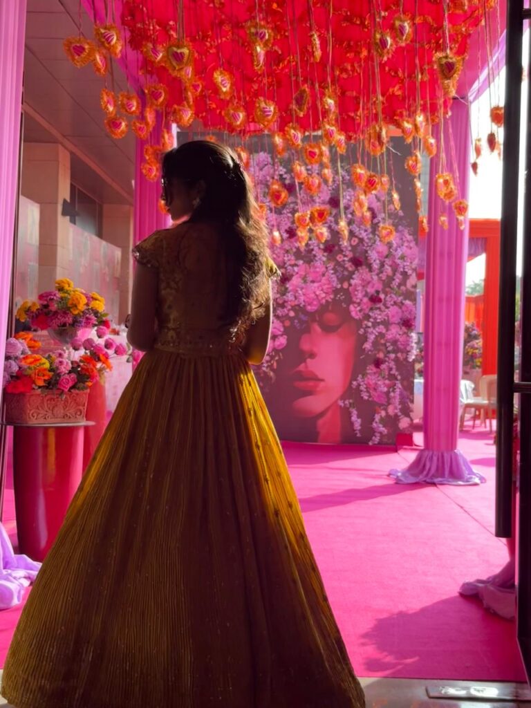 sunshine yeloow lehenga